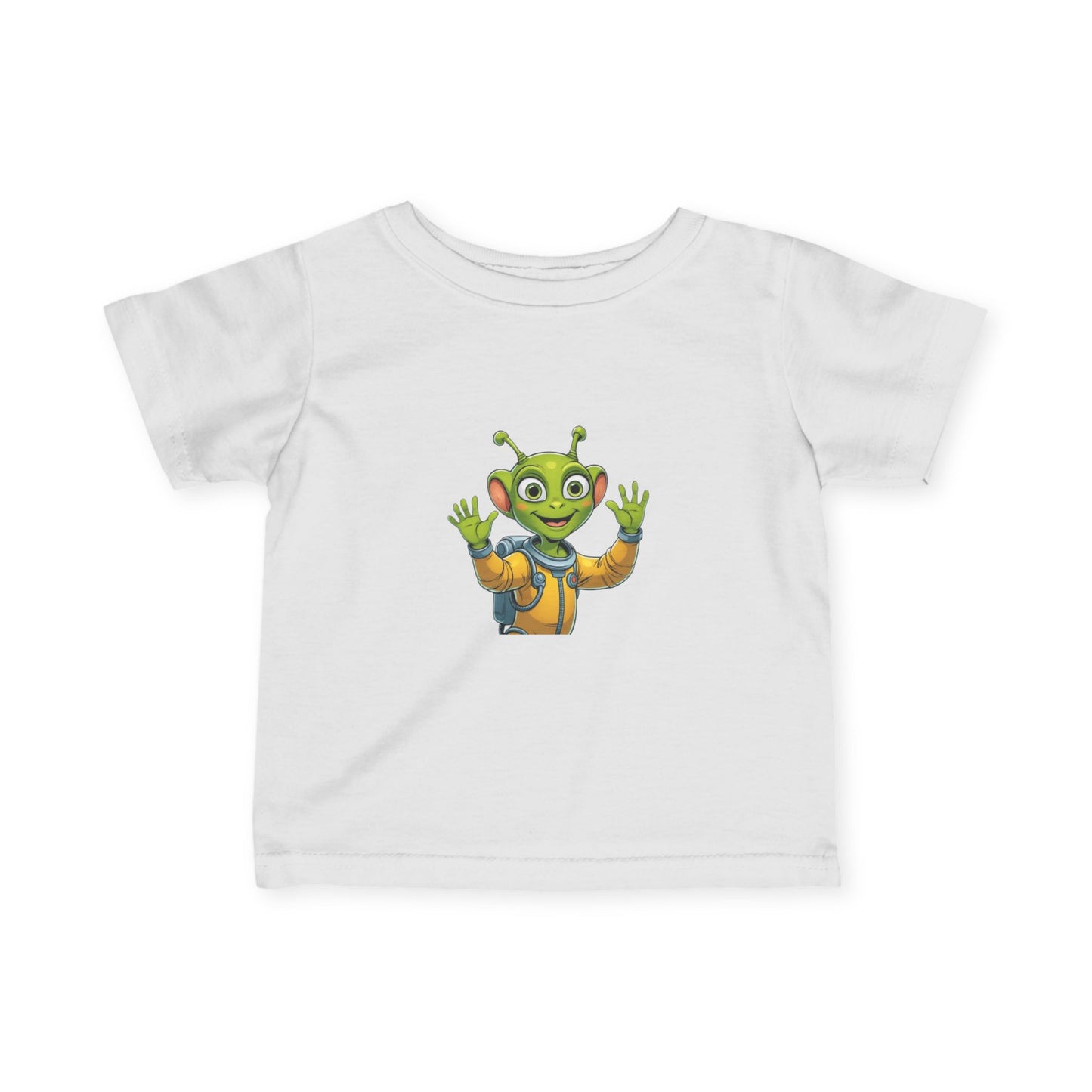Adorable Infant Graphic Tee - Fun Alien & Neon Tiger Designs, Baby Gift, Toddler Apparel, Kids T-Shirt, Cute Outfit Idea